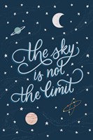 Sky is not the limit Fine Art Print