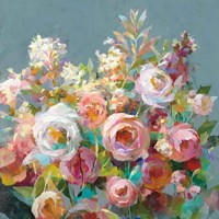 Joy of the Garden Square II Fine Art Print