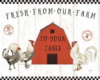 Free Range Fresh VI v2 Fine Art Print