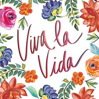 Fridas Flower Fancy II Fine Art Print