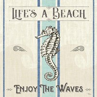 Coastal Farmhouse IV Framed Print