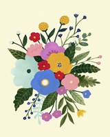 Primary Blooms I Fine Art Print