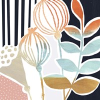 Patterned Flora II Fine Art Print