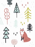 Fox Forest II Fine Art Print