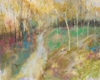 Wooded Pathway I Fine Art Print