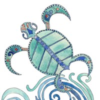 Undersea Luau III Framed Print