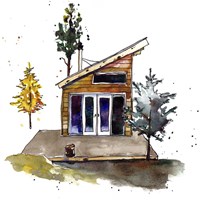 Rad Cabin IV Fine Art Print