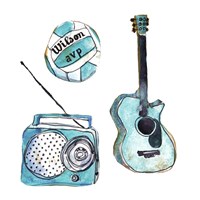 Beach Vibes III Fine Art Print