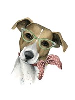 Vogue Dog I Framed Print