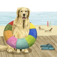 Let's Go for a Boardwalk III Fine Art Print