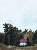 Forest Cottage I Fine Art Print