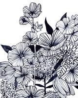Wildflower Tangle III Fine Art Print