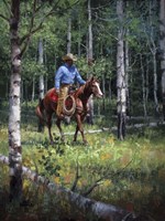 Through the Aspen Fine Art Print