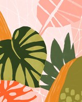 Jungle Collage I Framed Print