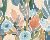 Meadow Gala I Framed Print