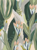 Floral Impulse I Framed Print