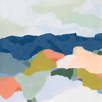 Mountain Mosaic I Fine Art Print