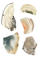 Geode Segments I Framed Print