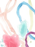 Serpentine Rainbow I Framed Print