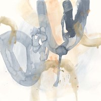 Liquid Blueprint IV Fine Art Print