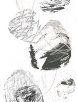 Scribble Stones I Framed Print