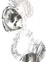 Scribble Stones II Framed Print