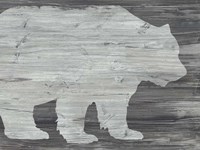 Vintage Plains Animals II Framed Print