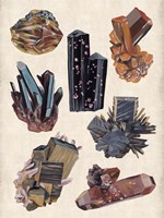 Vintage Minerals I Fine Art Print