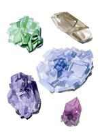 Geometric Crystal I Fine Art Print