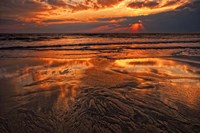 Sunset, Delaware Bay, Cape May NJ Fine Art Print