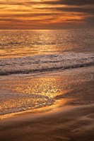 Clouds And Ocean Shore, Cape May NJ Fine Art Print