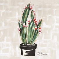 Blooming Cactus Fine Art Print