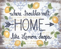 Lemon Home Fine Art Print