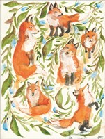 Fox Trot Fine Art Print
