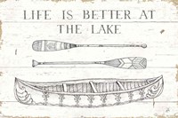 Lake Sketches II Fine Art Print
