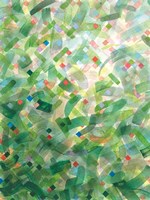 Jungle Abstract I Framed Print