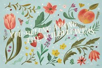 Spring Botanical IV Framed Print