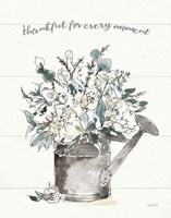 Modern Farmhouse IV Thankful Framed Print