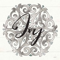 Modern Farmhouse XVII Joy Framed Print