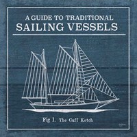 Vintage Sailing Knots XI Framed Print