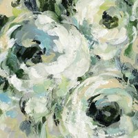 Sage and Neutral Peonies II Fine Art Print