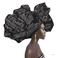 Pure Style II Black Fine Art Print