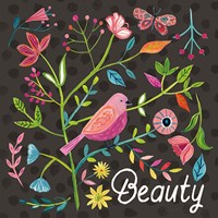 Budding Beauty III Dark Fine Art Print