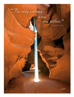 Divine Light (The only journey is the one within) Fine Art Print