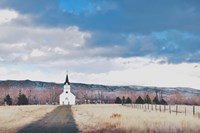 Little Church on the Prairie Fine Art Print