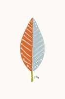 Mid Mod Leaf No. 2 Fine Art Print