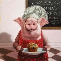 Pinkies Bakery Fine Art Print