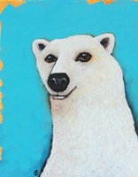 The Cute Polar Bear Fine Art Print