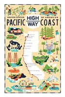 Pacific Coast Highway Fine Art Print