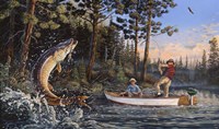 Great Muskie Moments Fine Art Print